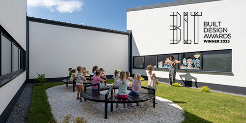 BLT Built Design Award 2025 - Winner | Szkoła Podstawowa nr 17 w Rudzie Śląskiej - Winner